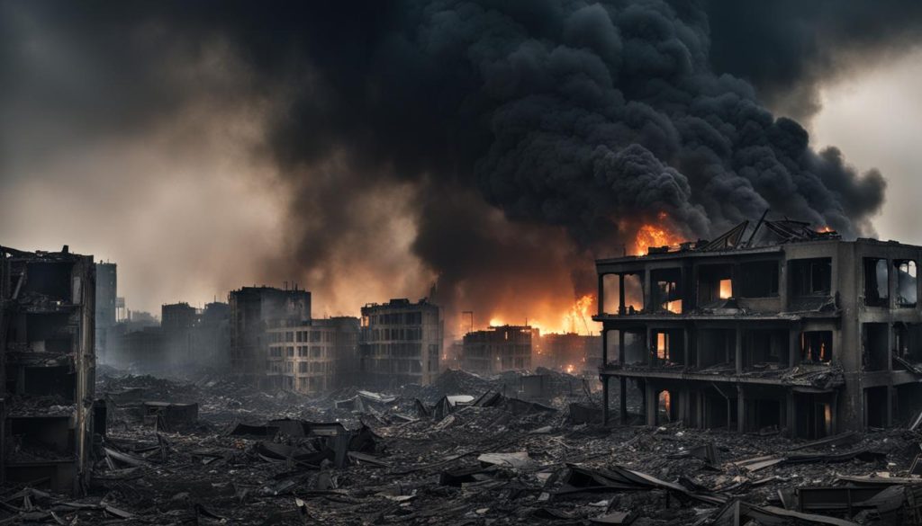 destruction of cities