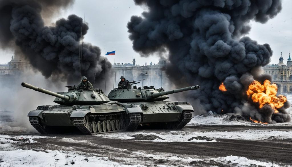 history of military conflicts and aggression between Russia and Ukraine