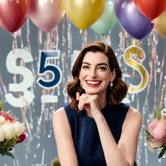 Anne Hathaway Shares She's 5 Years Sober today