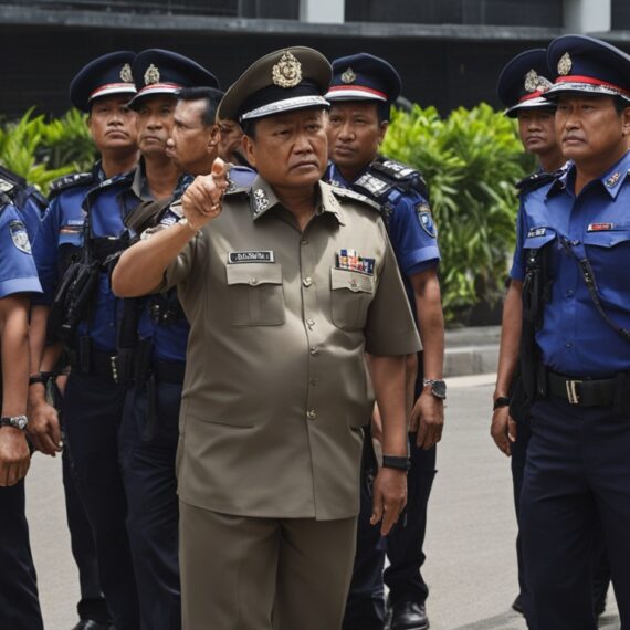 Kepala Kepolisian Indonesia tentang Pemecatan Polisi Korup yang Salah Terkait de