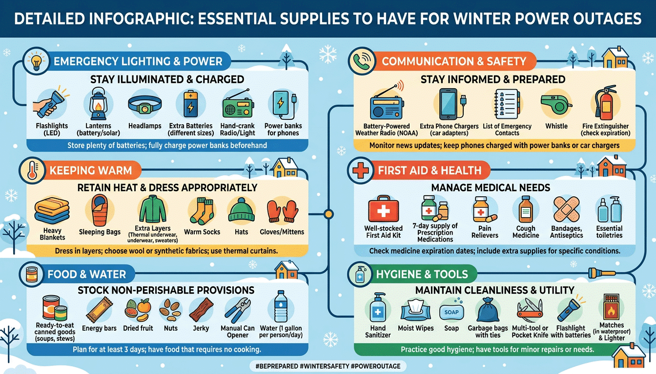 Easy Guide on How to Prepare for Winter Power Failures, Winterize Your Home