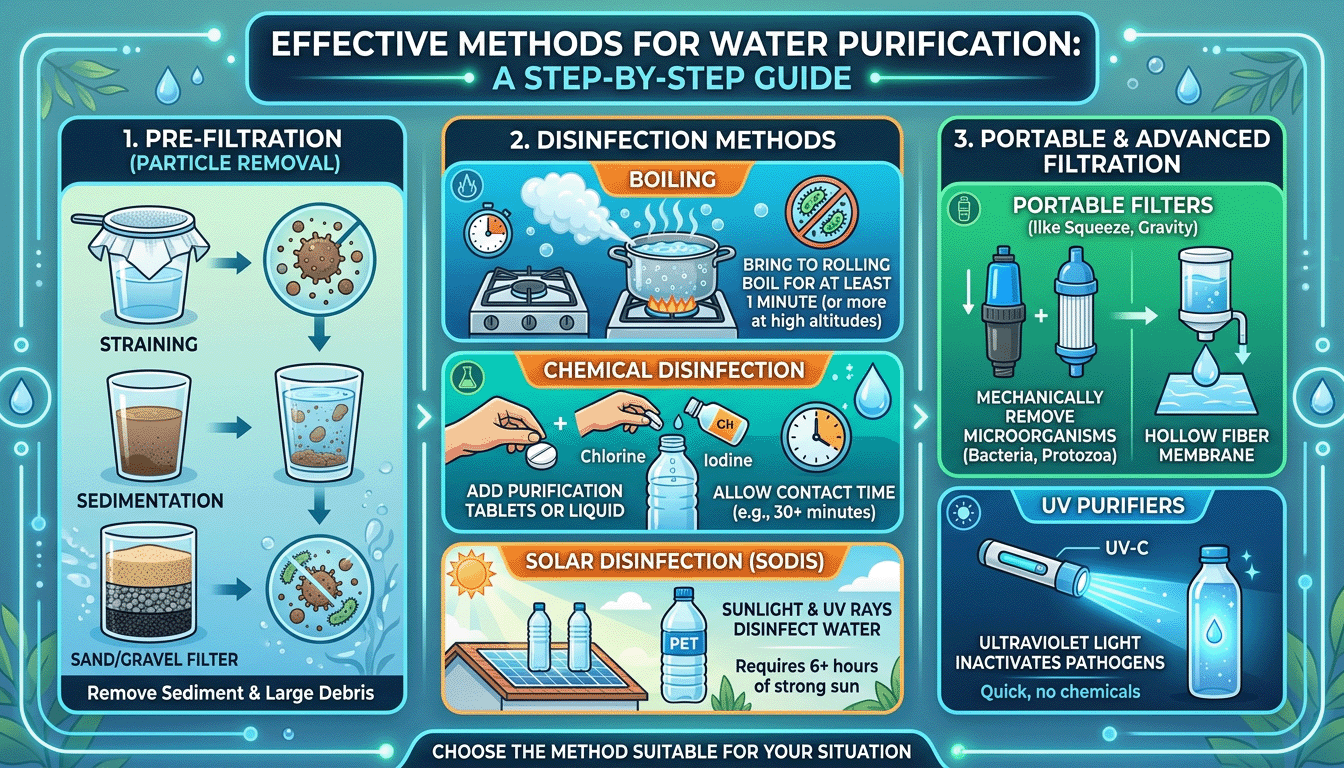 water purification Best Survival Tips & Strategies for Any Situation Best Survival Tips & Strategies for Any Situation