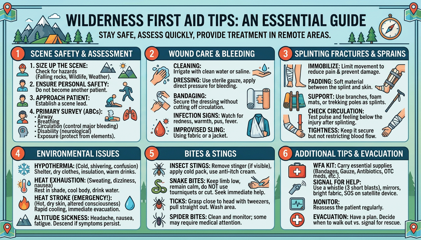 wilderness first aid Best Survival Tips & Strategies for Any Situation