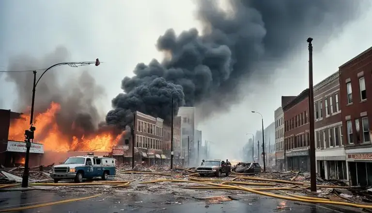 explosion rocks downtown Youngstown, Ohio