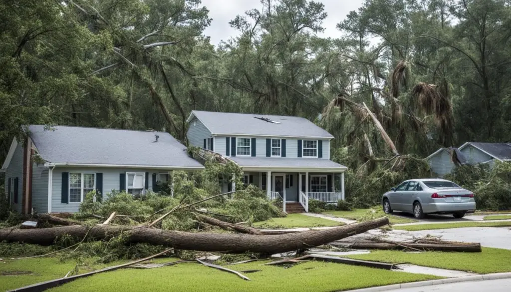 The Devastation of hurricane Beryl