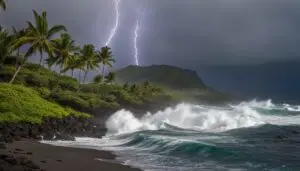 Hawaii under threat of tropical storm