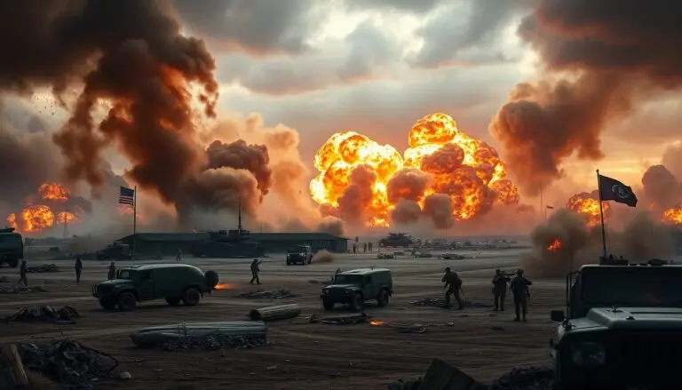 Russia fires on U.S Military base