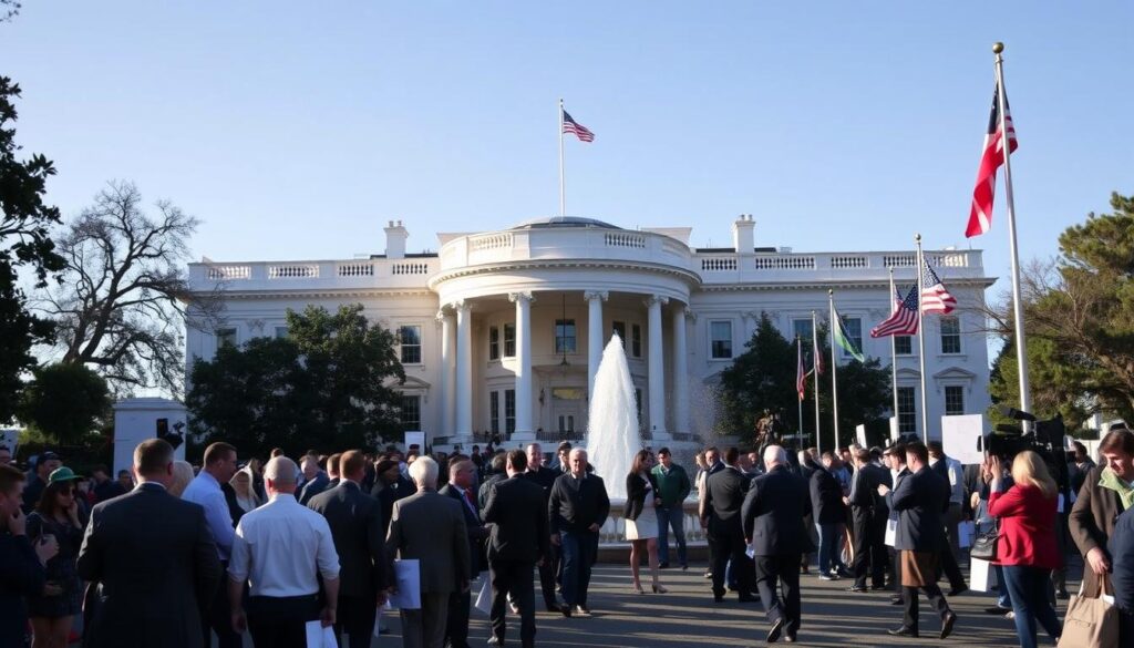 Whats happening at the White House