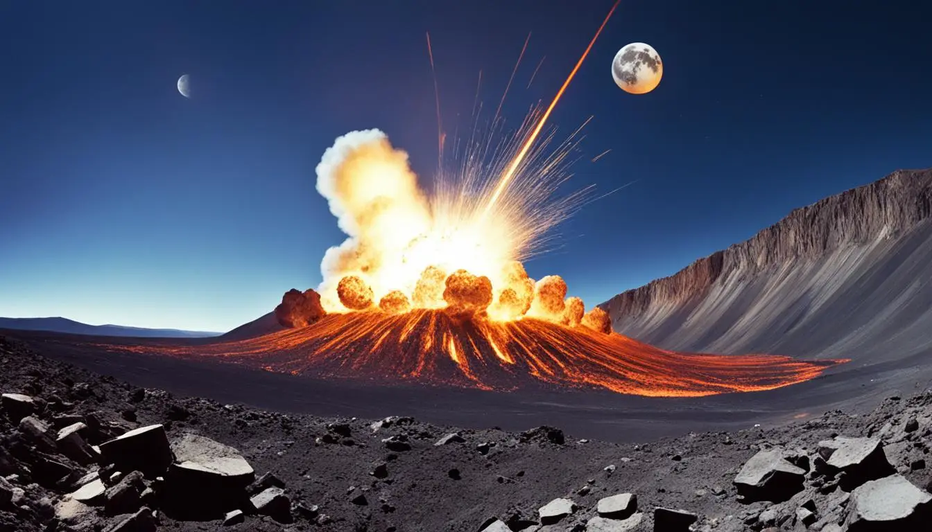 lunar impact on earth The formation of the Moon: lunar impact on earth