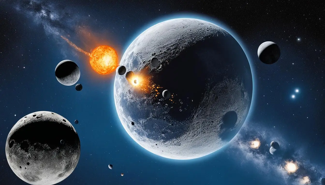 moon formation hypotheses The formation of the Moon: moon formation hypotheses