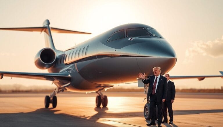Qatar PM Gifts Lear Jet to President Trump