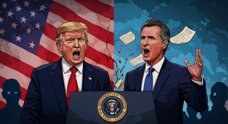 Gavin Newsom's Clash with Trump Over California Values