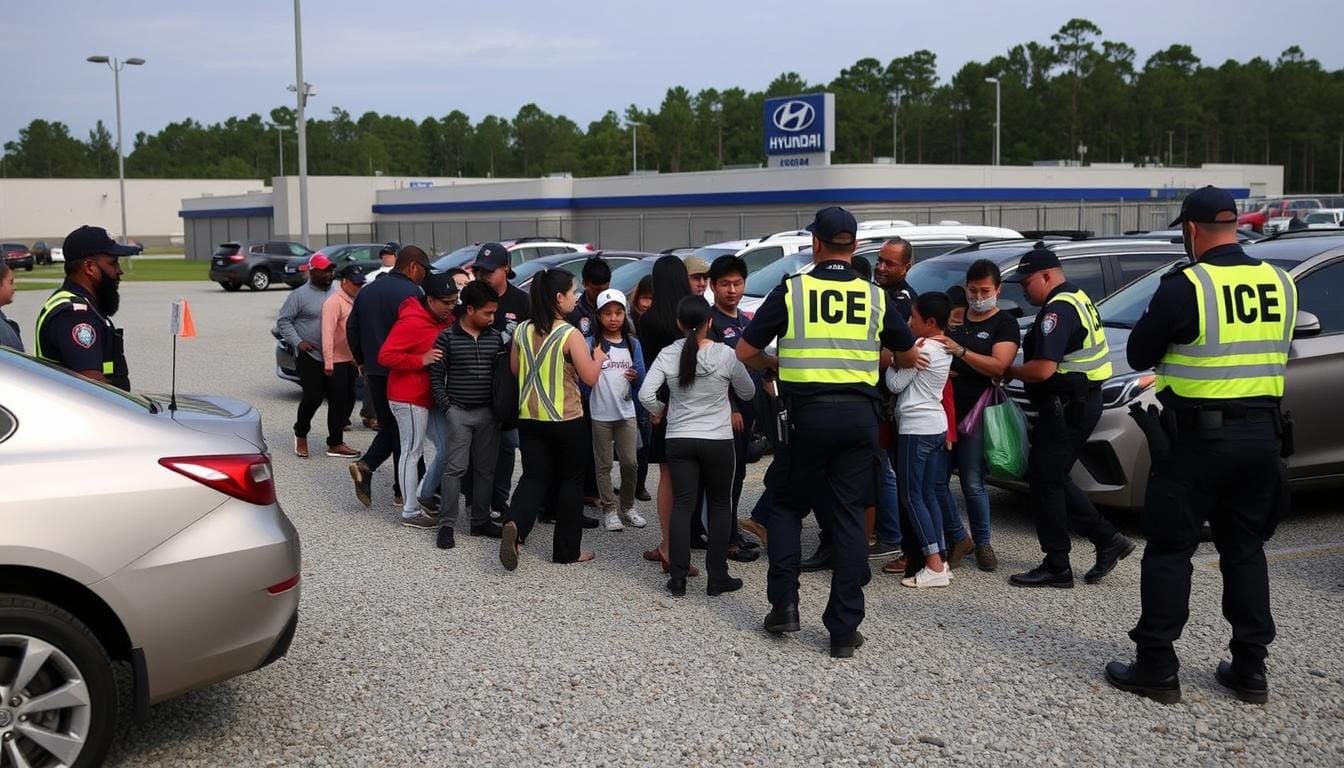 Over 450 Detained in Georgia ICE Immigration Raids Crackdown