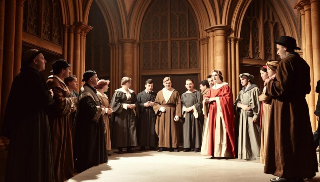 Performance of Murder in the Cathedral, T.S. Elliot's first major play The Life and Times of T.S. Elliot