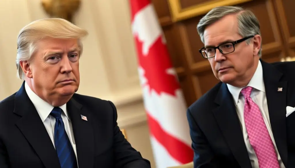 Trade Talks with Canada Sour After Trump Video Mockery