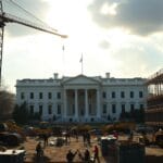 White House East Wing Construction on Trump’s Ballroom Begins