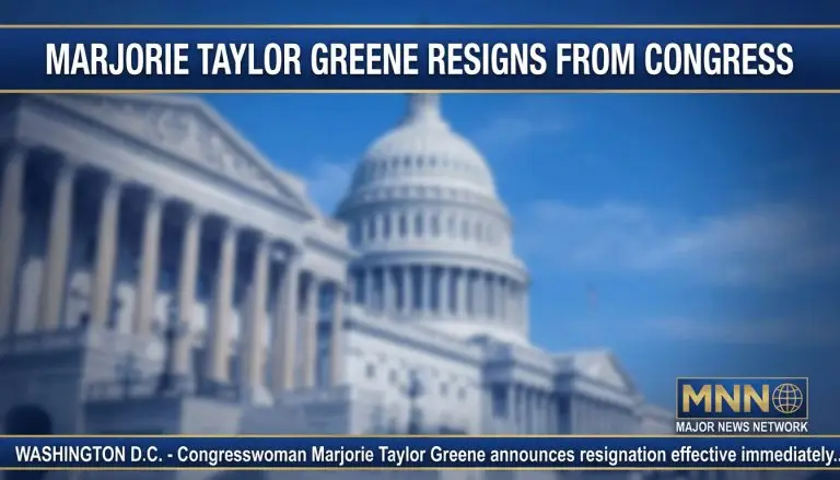 Marjorie Taylor Greene to Resign