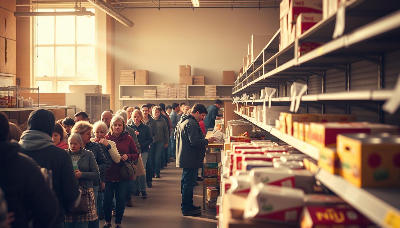 No SNAP Benefits Means Food Banks Packed for Thanksgiving
