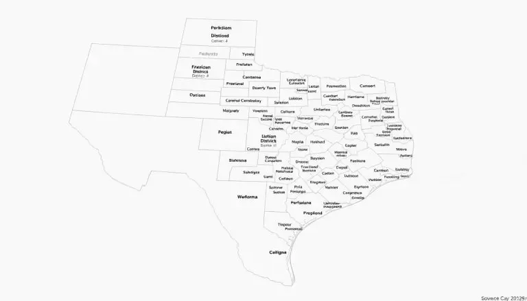 Texas House Map