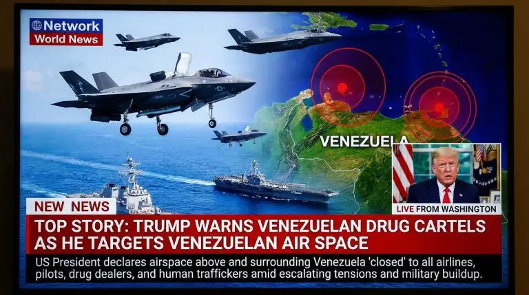 Trump warns all Venezuelan Drug Cartels