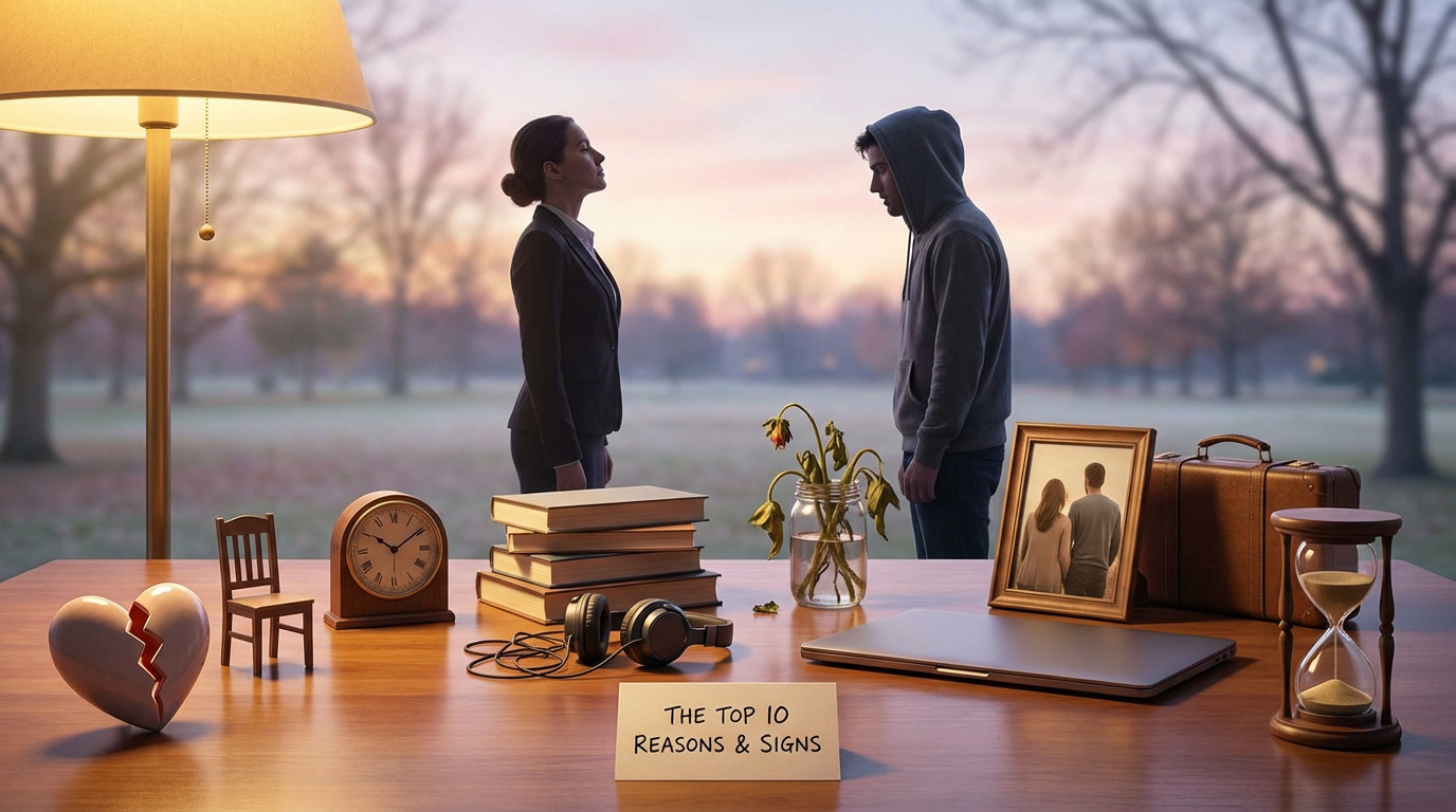 The Top 10 Reasons Women Leave Men