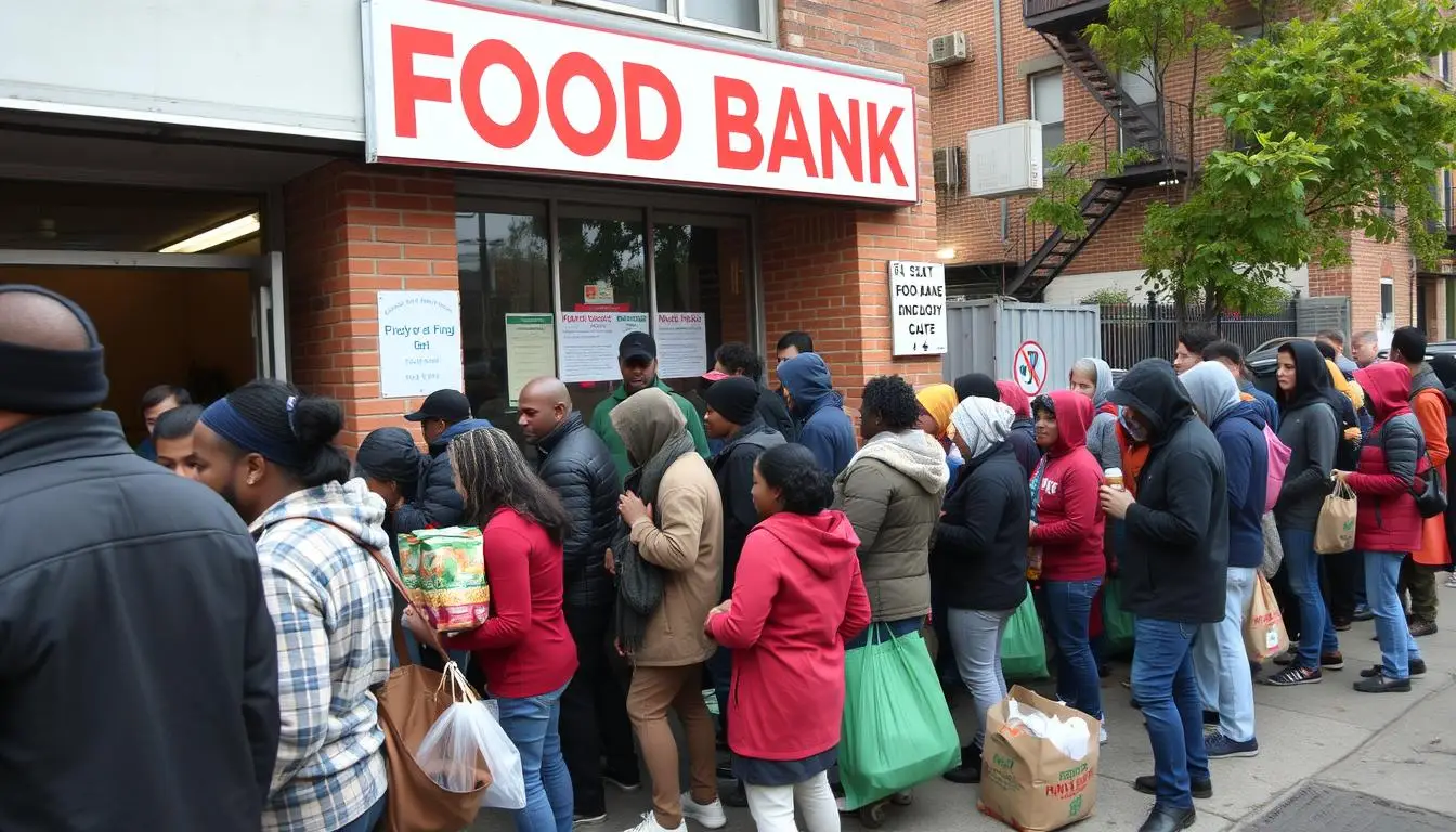 No SNAP Benefits Means Food Banks Packed for Thanksgiving
