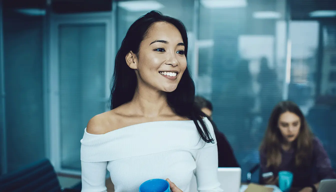 joyful-asian-woman-having-hot-beverage-during-brea-2025-03-26-00-42-17-utc - Network World News The perfect Woman