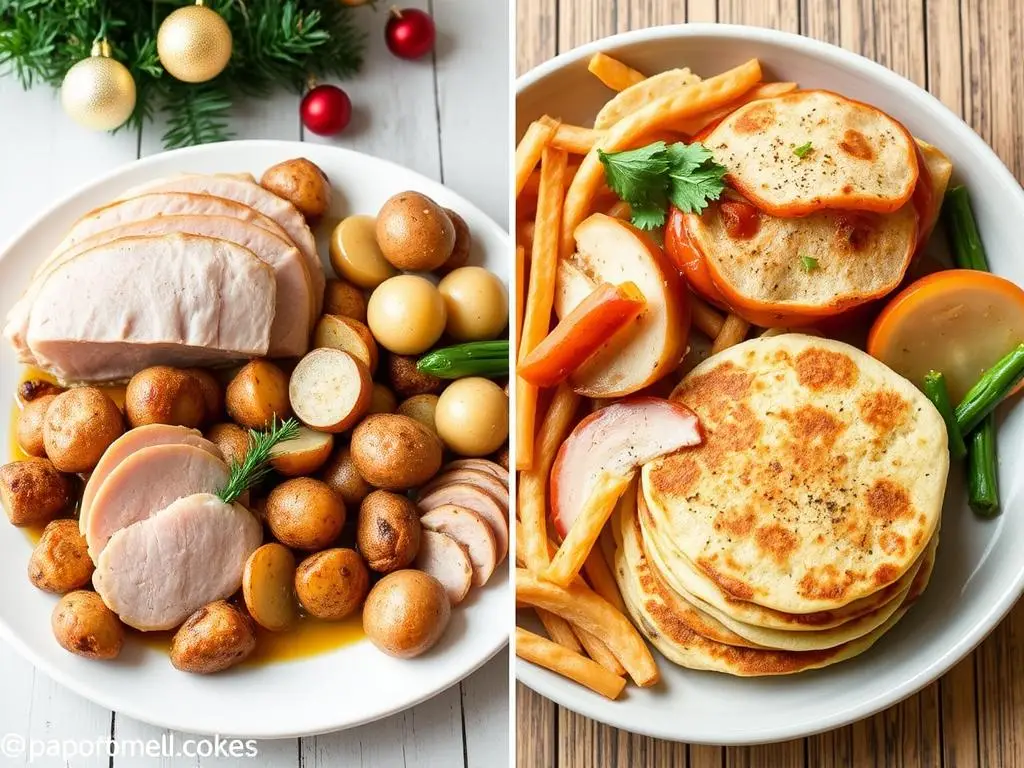 Creative leftover meals made from Christmas dinner ingredients
