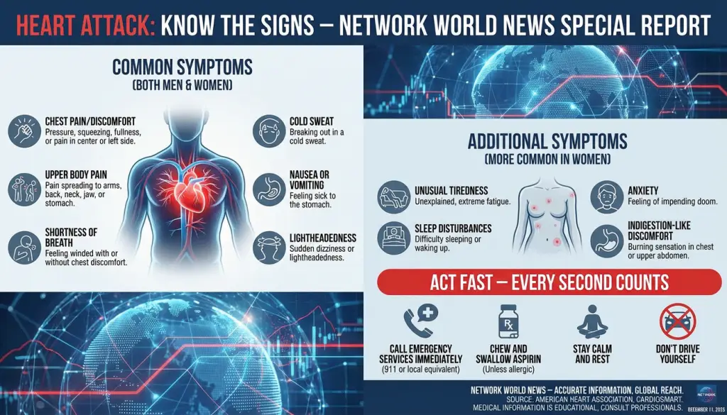 Signs of a Heart Attack