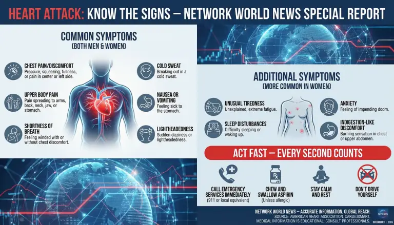 Signs of a Heart Attack
