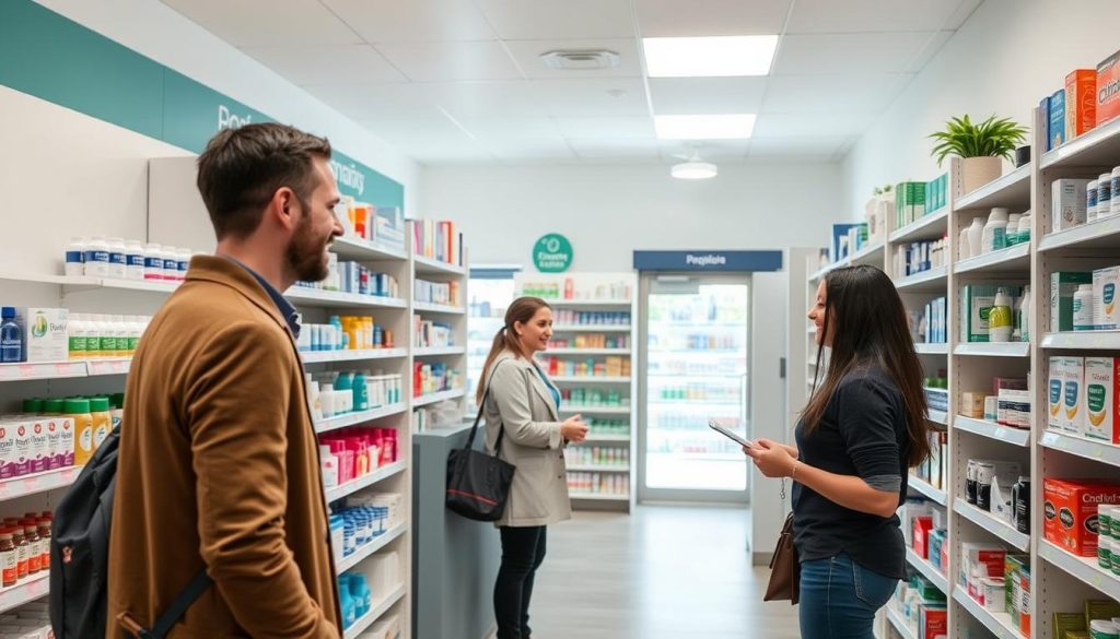 A diverse group of professional individuals in business attire gathered around a sleek conference table discussing affordable medication solutions. In the foreground, a laptop displays a bright and colorful user-friendly interface of the TrumpRx website, featuring vibrant icons and clear pricing charts. The middle ground shows a large whiteboard with handwritten notes and graphs illustrating savings on prescription costs. In the background, sunlight streams in through large windows, illuminating the office space and enhancing a feeling of innovation and progress. The overall mood is optimistic and collaborative, reflecting a forward-thinking approach to healthcare. The image captures the essence of teamwork and problem-solving within a modern business setting. A diverse group of professional individuals in business attire gathered around a sleek conference table discussing affordable medication solutions. In the foreground, a laptop displays a bright and colorful user-friendly interface of the TrumpRx website, featuring vibrant icons and clear pricing charts. The middle ground shows a large whiteboard with handwritten notes and graphs illustrating savings on prescription costs. In the background, sunlight streams in through large windows, illuminating the office space and enhancing a feeling of innovation and progress. The overall mood is optimistic and collaborative, reflecting a forward-thinking approach to healthcare. The image captures the essence of teamwork and problem-solving within a modern business setting.