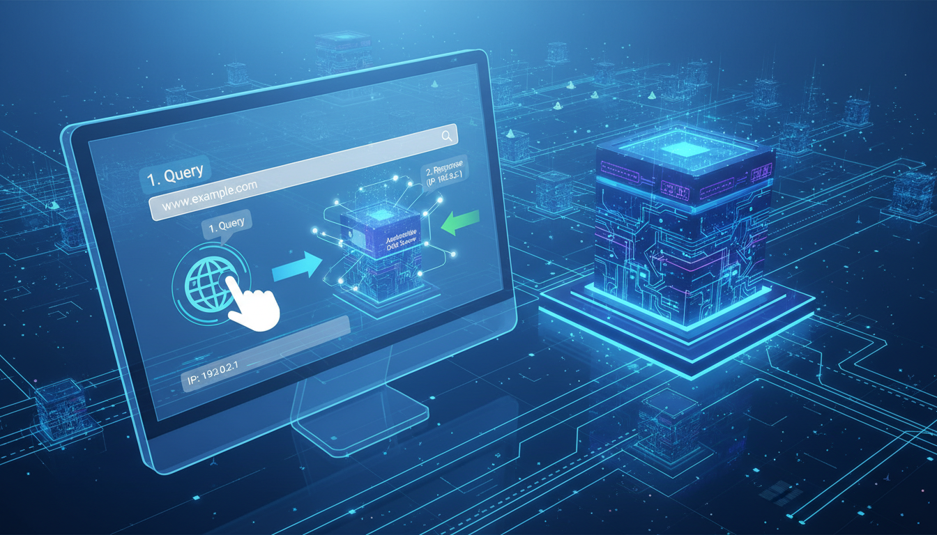 Howborks How DNS Works (Explained Simply)