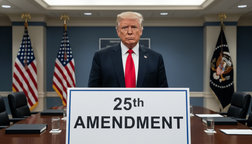 Democrats Call for Trump's Impeachment Under 25th Amendment