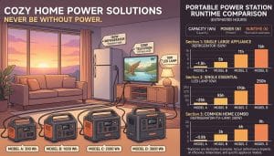 How Long Will a Portable Power Station Run Your Home?