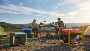 power station vs generator