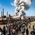 Chemical leaks in Southern California spark panic as thousands flee