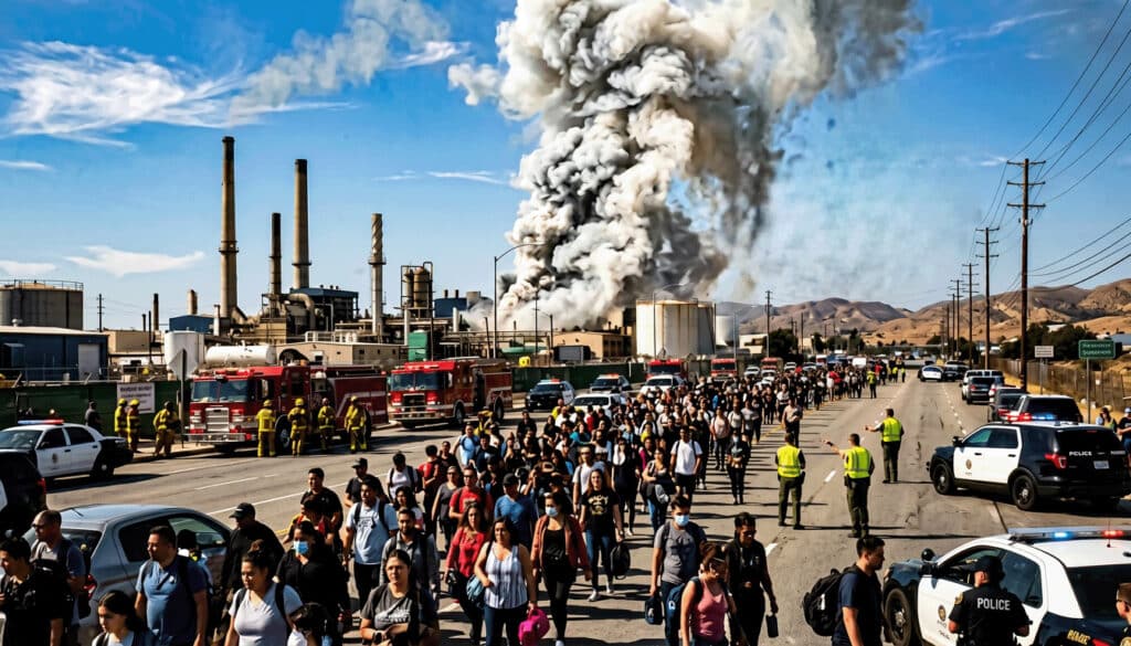 Chemical leaks in Southern California