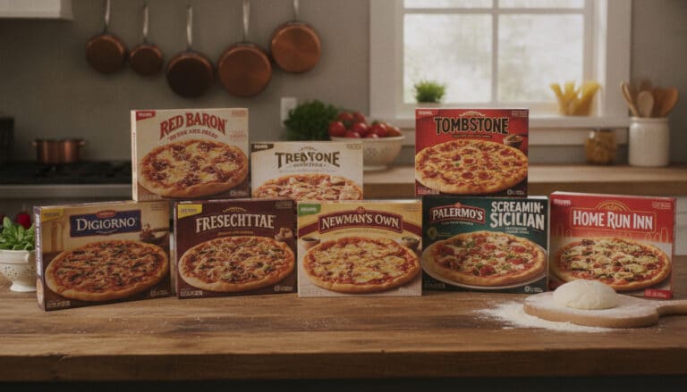 Store-bought Pizzas